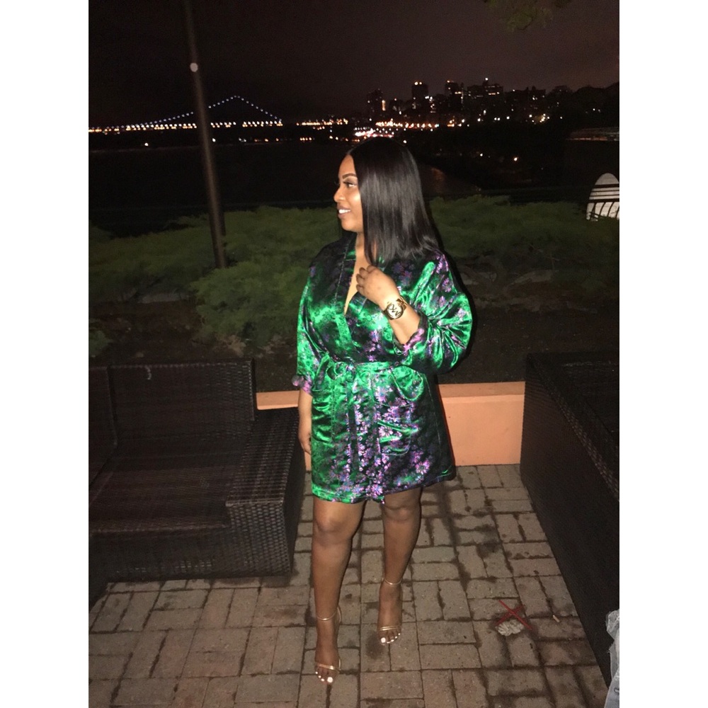 Kimono dress from PrettylittleThing